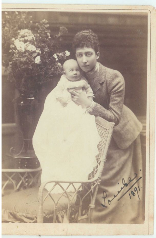 LOUISE VICTORIA — Fine cabinet photo by Downey, signed and dated, | Sophie Dupré Autographs