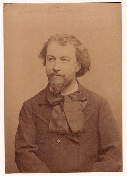CHARPENTIER — Photograph with extremely faded signature and inscription | Sophie Dupré Autographs