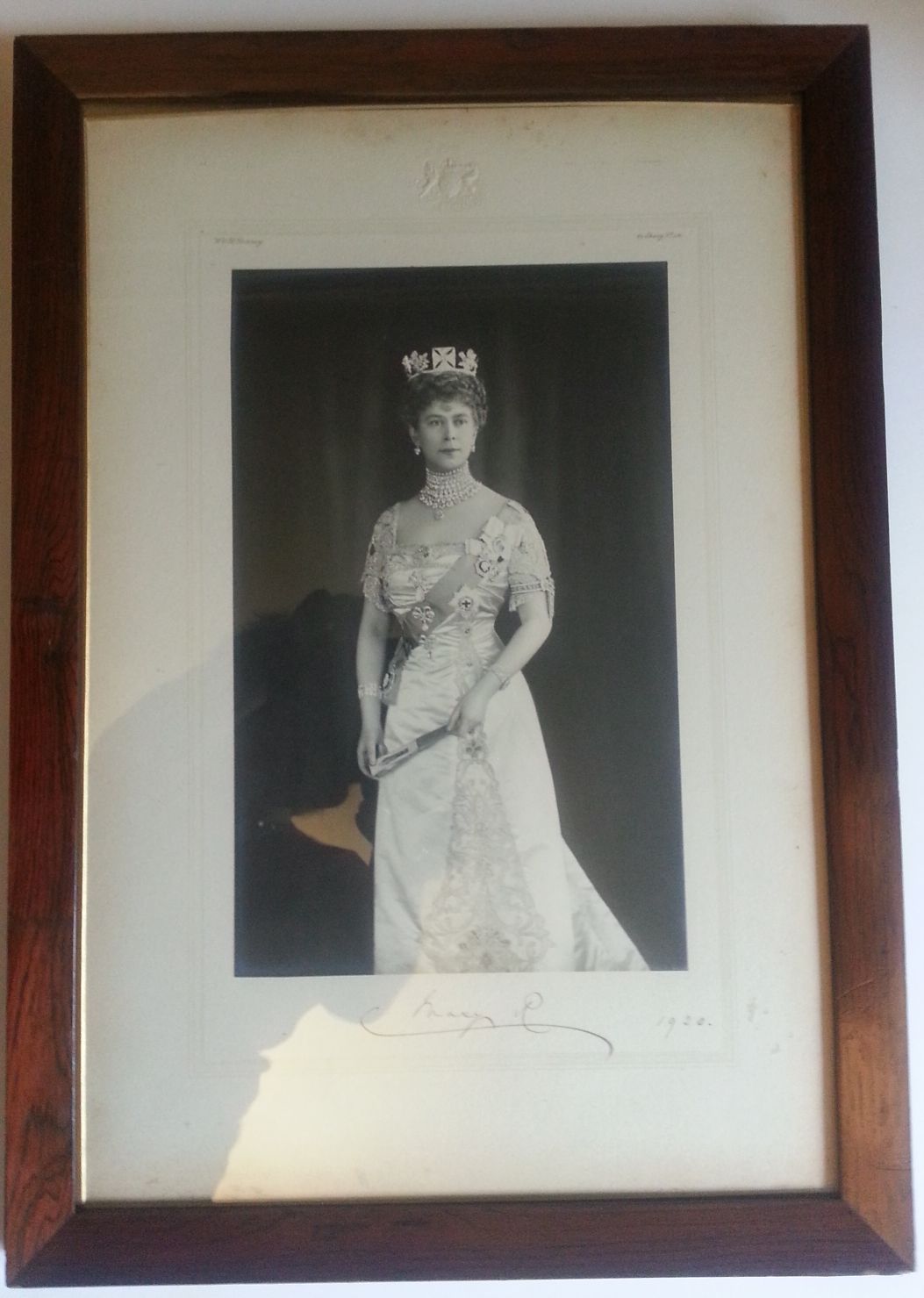 (1865-1936, King of Great Britain) & his Queen MARY (of Teck, 1867-1953) — Sophie Dupré Autographs