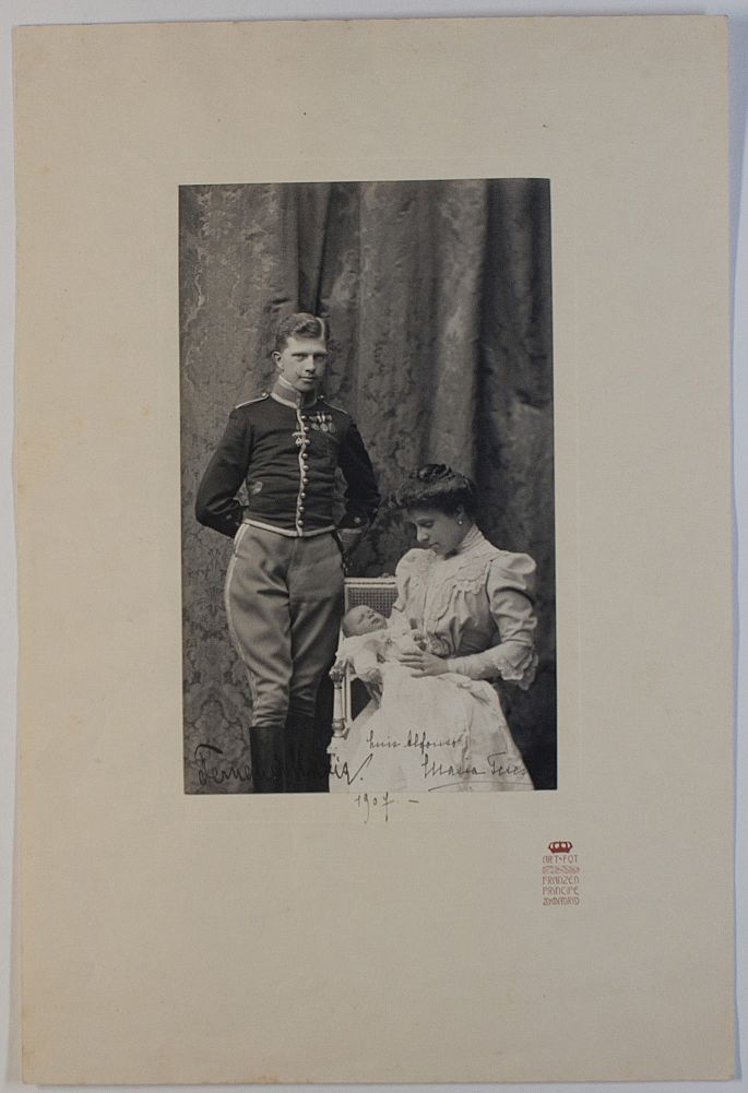 FERDINAND MARIA — Portrait photograph, by Franzen, | Sophie Dupré Autographs