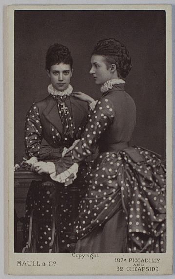 [MARIA FEODOROVNA — Charming unsigned carte de visite photo by Maull, | Sophie Dupré Autographs