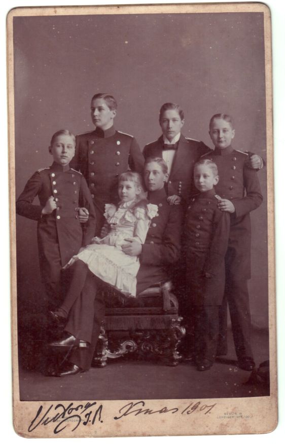 AUGUSTA VICTORIA — Fine Imperial Cabinet Photograph by J. C. Schaarwächter, signed 'Victoria I R' and dated by the Empress | Sophie Dupré Autographs