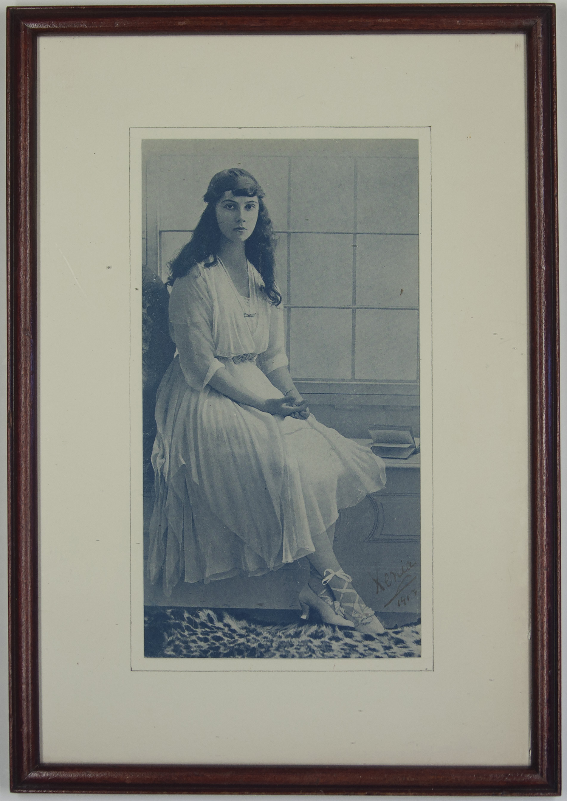 NINA — Pair of photographs signed and dated by Xenia | Sophie Dupré Autographs