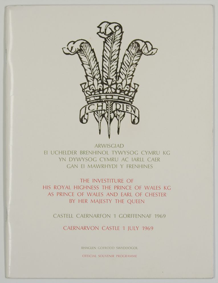 [CHARLES III — Official Souvenir Programme of his Investiture as Prince of Wales | Sophie Dupré Autographs