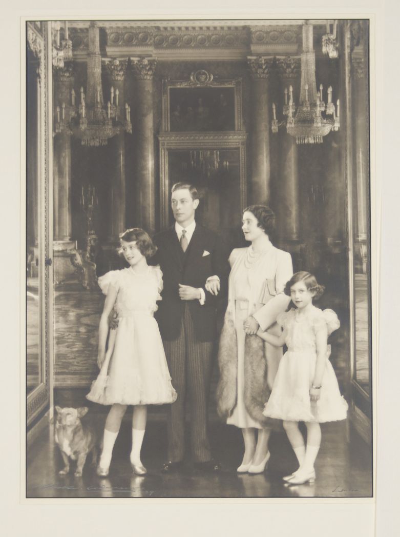 [GEORGE VI — Superb original photo by Marcus Adams, signed in pencil by the photographer, who has also written 'London' | Sophie Dupré Autographs