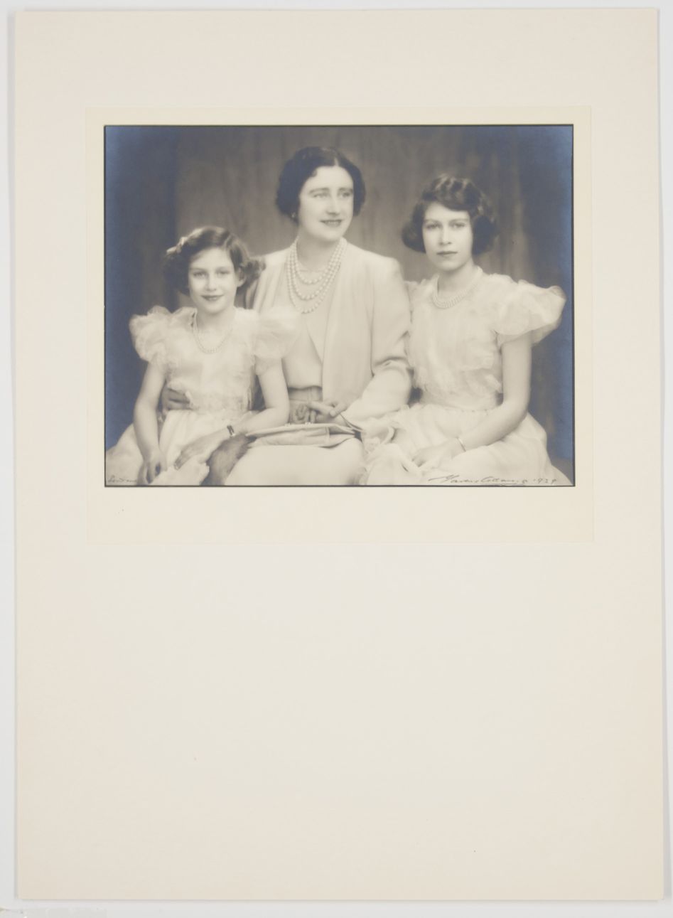 [ELIZABETH — Superb original unsigned photo by Marcus Adams, signed in pencil and dated by the photographer, | Sophie Dupré Autographs
