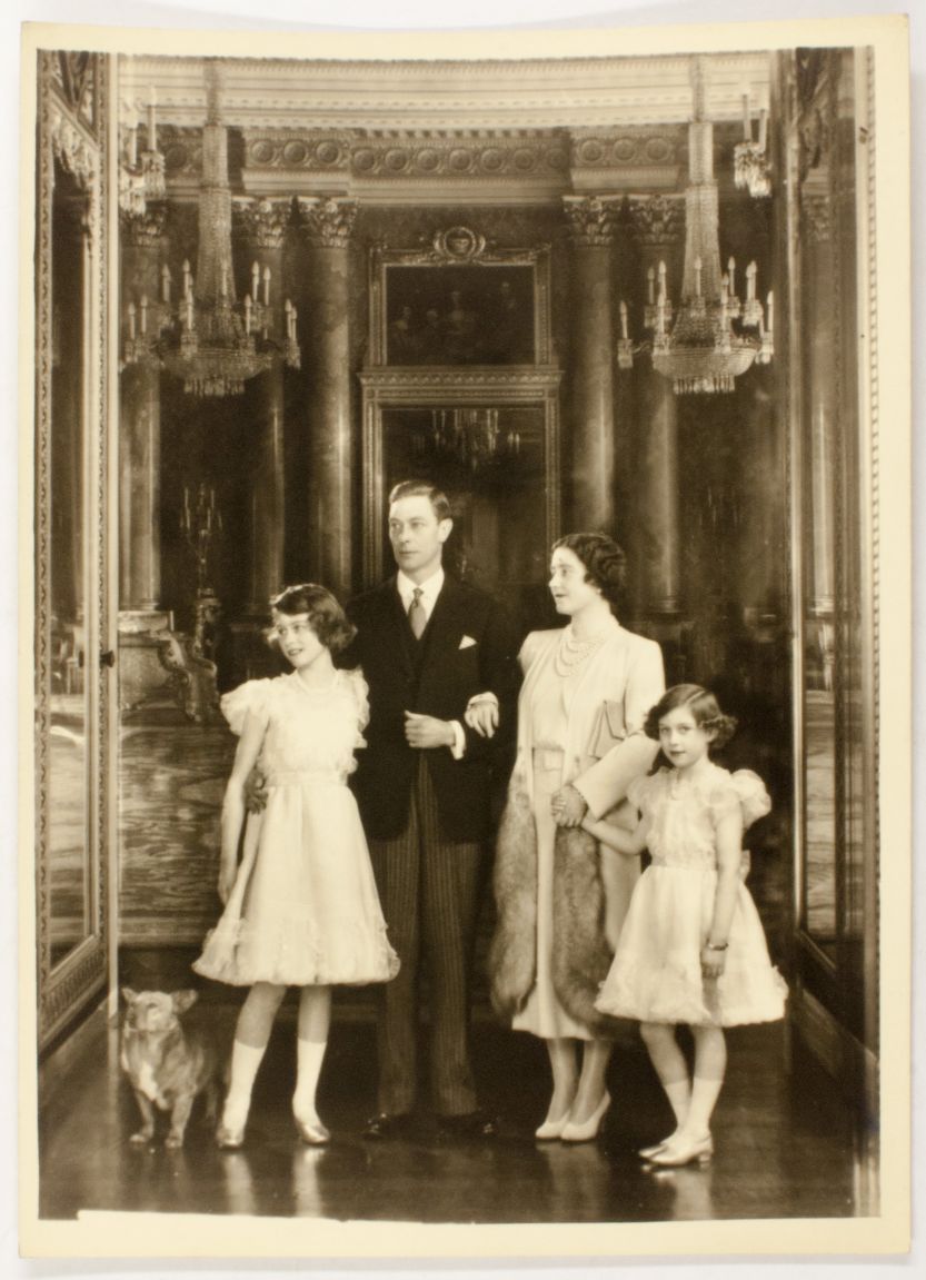 [GEORGE VI — Superb original photo by Marcus Adams, | Sophie Dupré Autographs