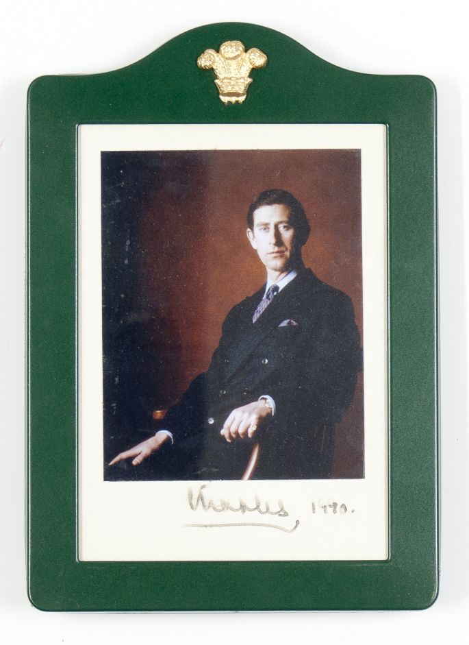 CHARLES III — Fine photo, signed and dated, | Sophie Dupré Autographs