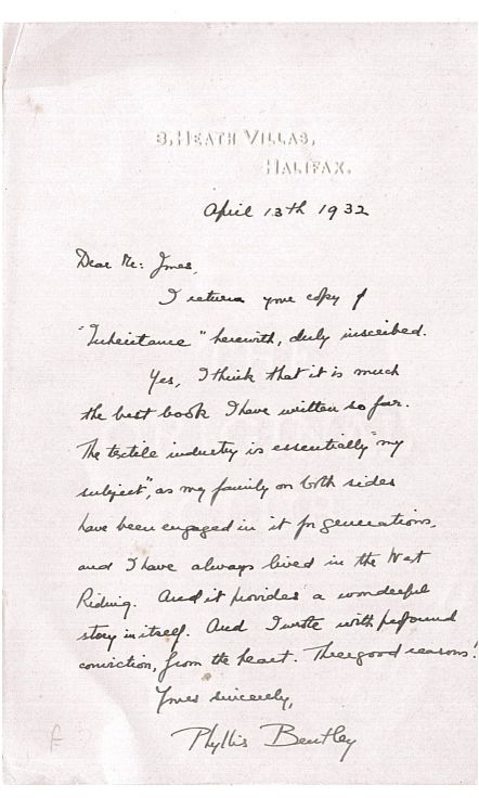 BENTLEY — Autograph letter signed to Mr Jones | Sophie Dupré Autographs