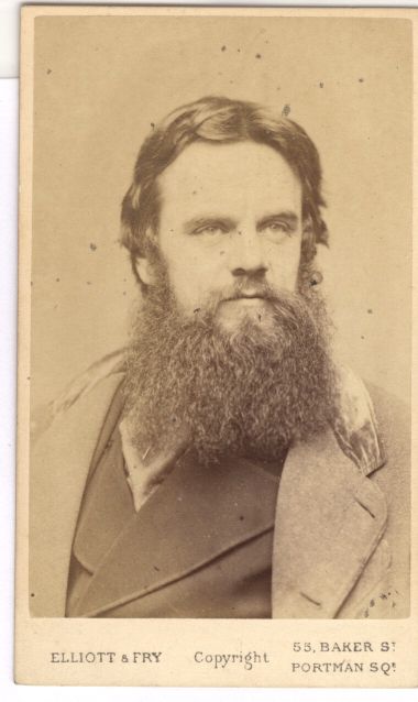 [HUNT — Unsigned carte de visite photo by Elliott & Fry | Sophie Dupré Autographs