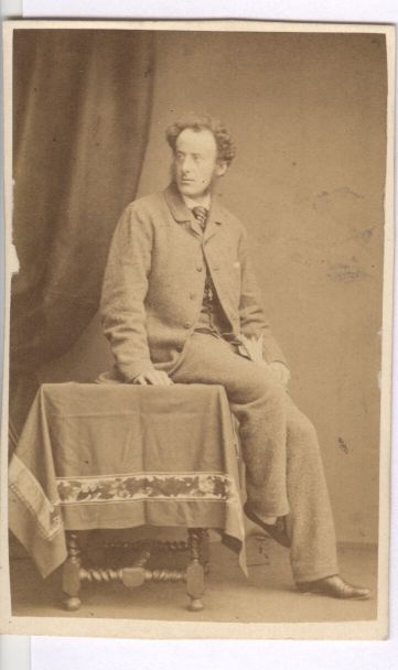 [MILLAIS — Unsigned carte de visite photo by John & Charles Watkins | Sophie Dupré Autographs