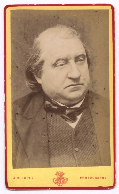 [RENAN — Unsigned carte de visite photo by J. M. Lopez | Sophie Dupré Autographs