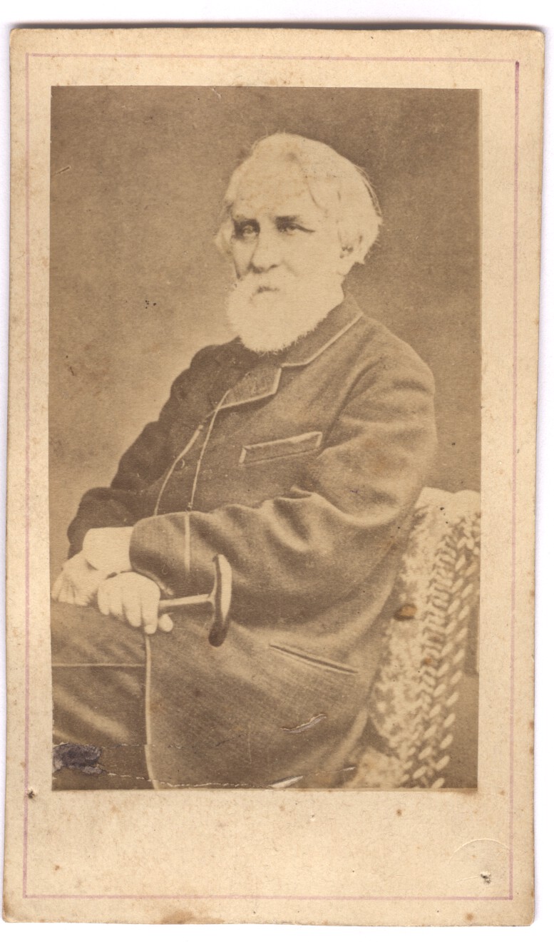 [TURGENEV — Unsigned carte de visite photo | Sophie Dupré Autographs
