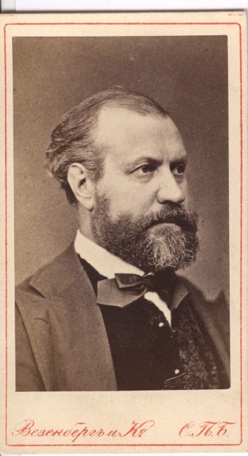 [GOUNOD — Fine Unsigned Russian carte de visite Portrait Photograph, by Wesenberg & Co. | Sophie Dupré Autographs