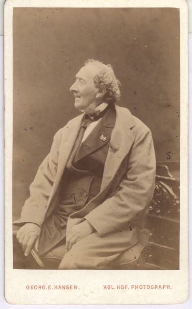 [ANDERSEN — Unsigned carte de visite photo by Georg E Hansen | Sophie Dupré Autographs