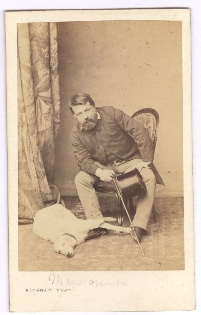 [MEISSONIER — Unsigned carte de visite photo by Bingham | Sophie Dupré Autographs