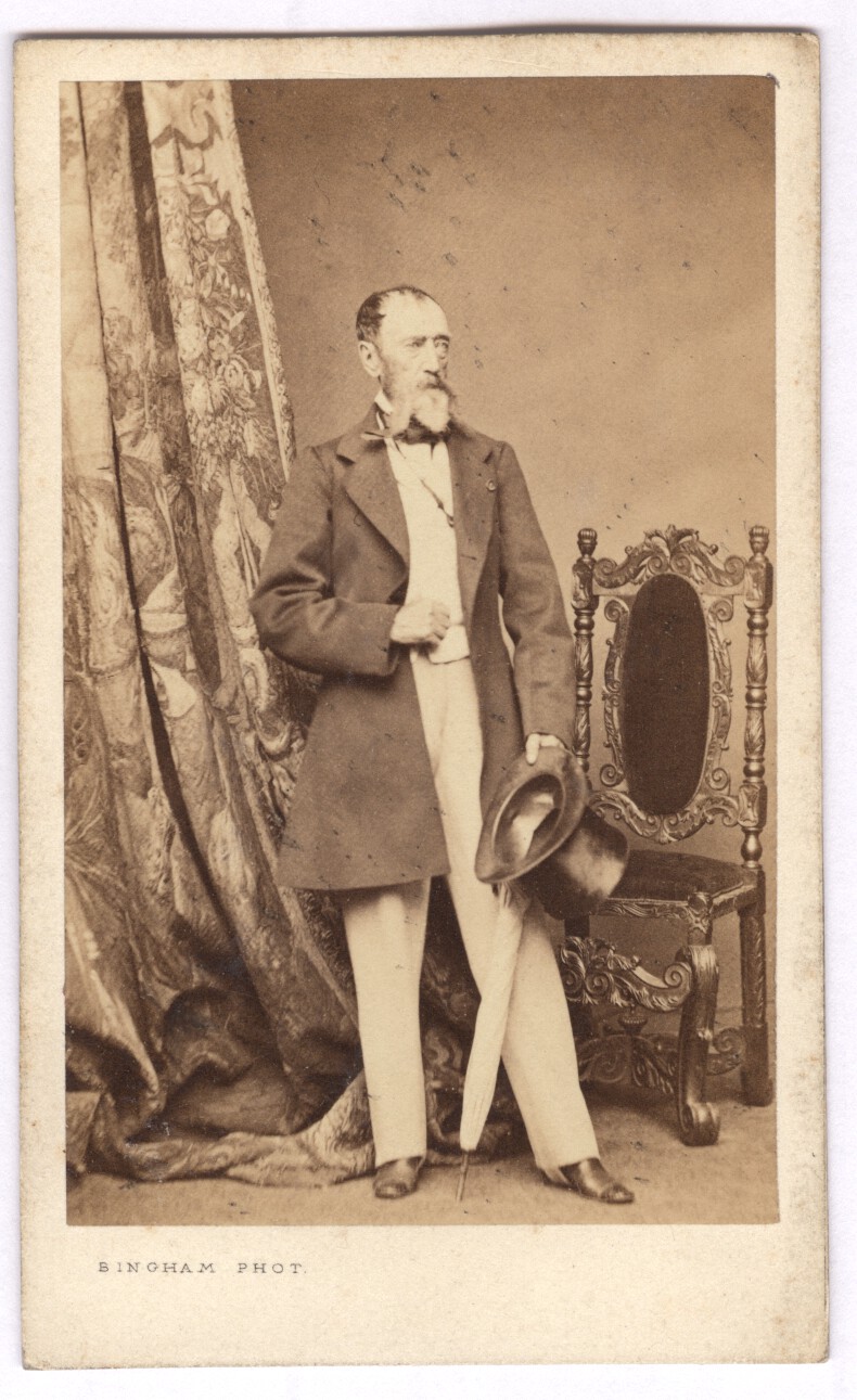 [VERNET — Unsigned carte de visite photo by Bingham | Sophie Dupré Autographs