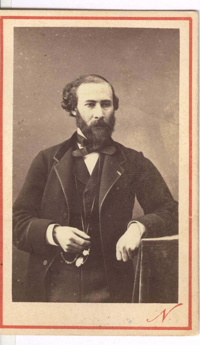 [FEUILLET — Unsigned carte de visite photo by Nadar | Sophie Dupré Autographs