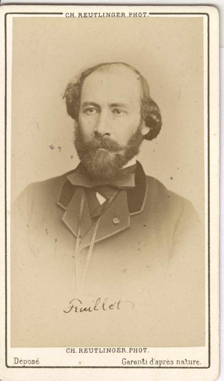 [FEUILLET — Unsigned Carte de visite portrait Photograph by Charles Reutlinger of Paris, signed within the photographic image | Sophie Dupré Autographs