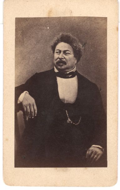 [DUMAS — Unsigned carte de visite photo by Duroni & Murer | Sophie Dupré Autographs