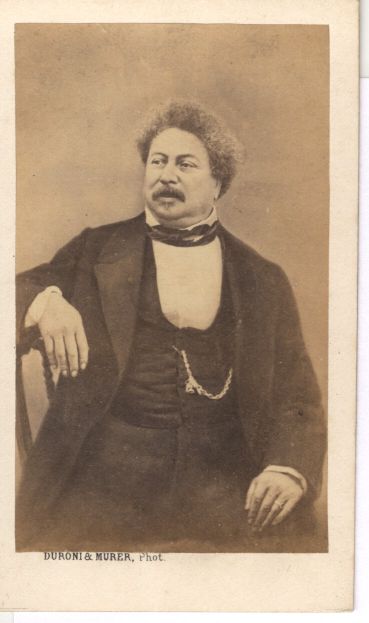 [DUMAS — Unsigned carte de visite photo by Duroni & Murer | Sophie Dupré Autographs
