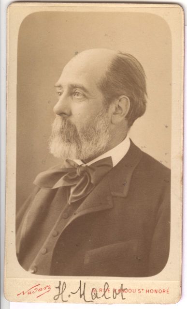 [MALOT — Unsigned carte de visite photo by Nadar | Sophie Dupré Autographs