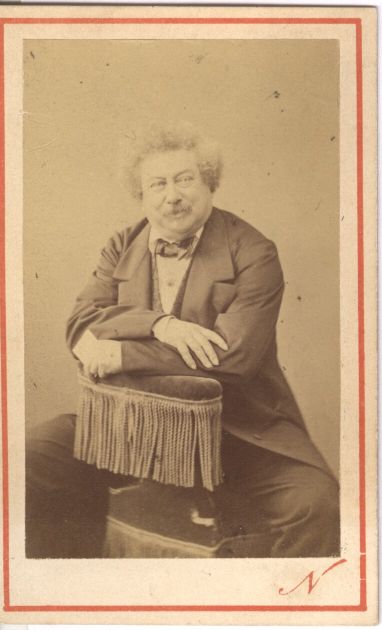 [DUMAS — Unsigned carte de visite photo by Nadar | Sophie Dupré Autographs