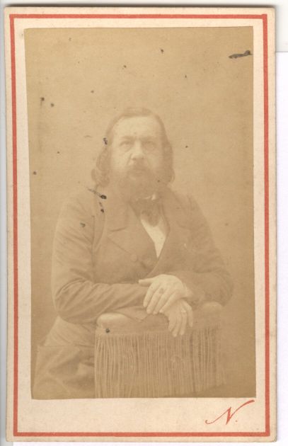 [GAUTIER — Unsigned carte de visite photo by Nadar | Sophie Dupré Autographs