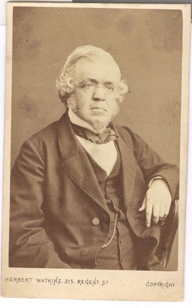 [THACKERAY — Unsigned carte de visite photo by Herbert Watkins | Sophie Dupré Autographs