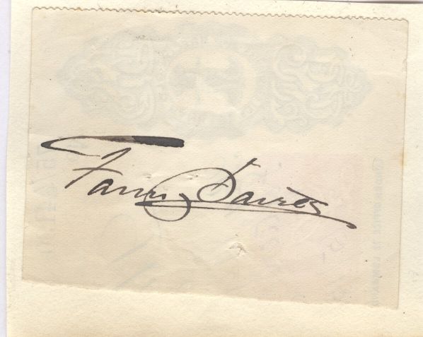 DAVIES — Fine signature | Sophie Dupré Autographs