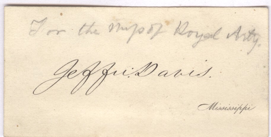 DAVIS — Fine signature | Sophie Dupré Autographs