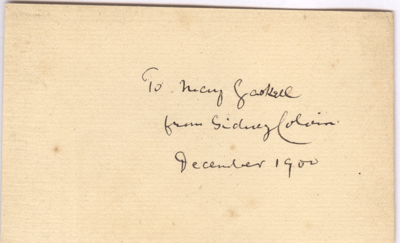 COLVIN — Signature and inscription | Sophie Dupré Autographs