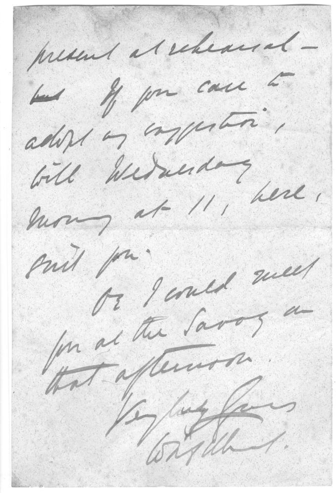 GILBERT — Final page of an an Autograph Letter Signed | Sophie Dupré Autographs