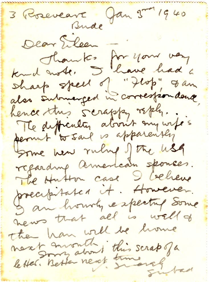 SINBAD — Autograph letter signed 'Sinbad' to Eileen Cond, | Sophie Dupré Autographs