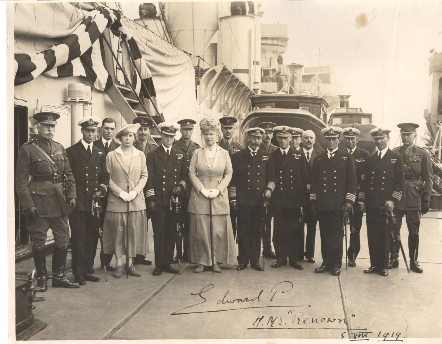 EDWARD VIII — Fine early photo signed 'Edward P' and inscribed | Sophie Dupré Autographs