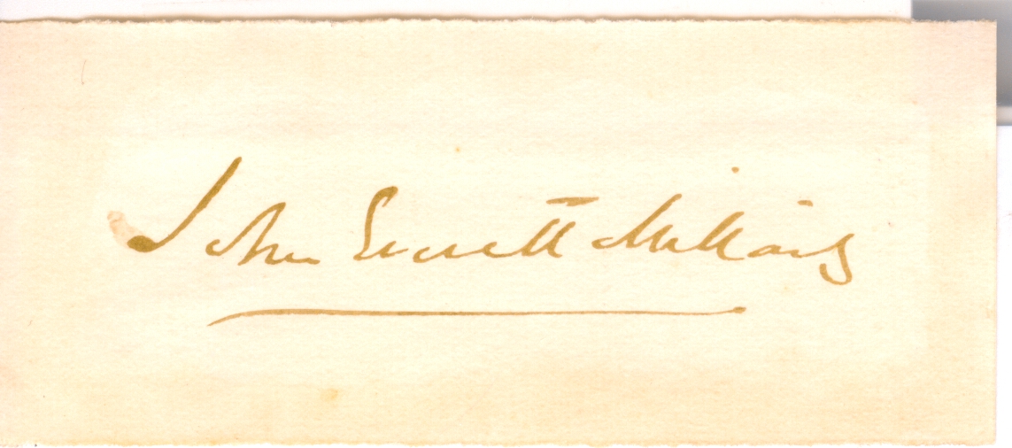 EASTLAKE — Signature on a piece of paper | Sophie Dupré Autographs