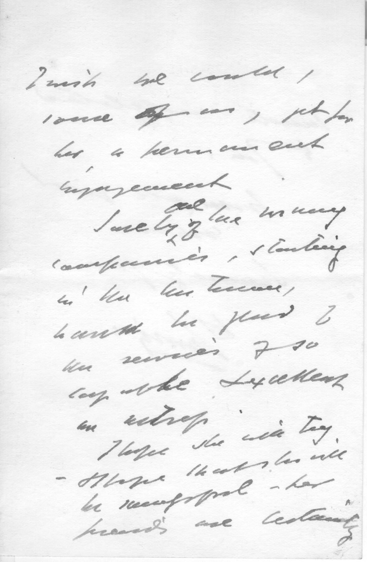 IRVING — Final pages of an Autograph Letter Signed, | Sophie Dupré Autographs