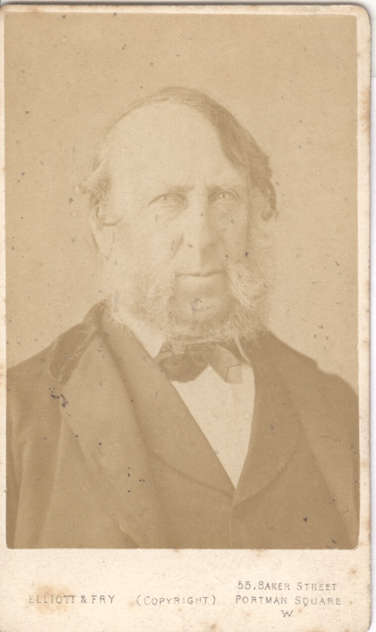 CRUIKSHANK — Fine unsigned carte-de-visite photo by Elliott & Fry | Sophie Dupré Autographs