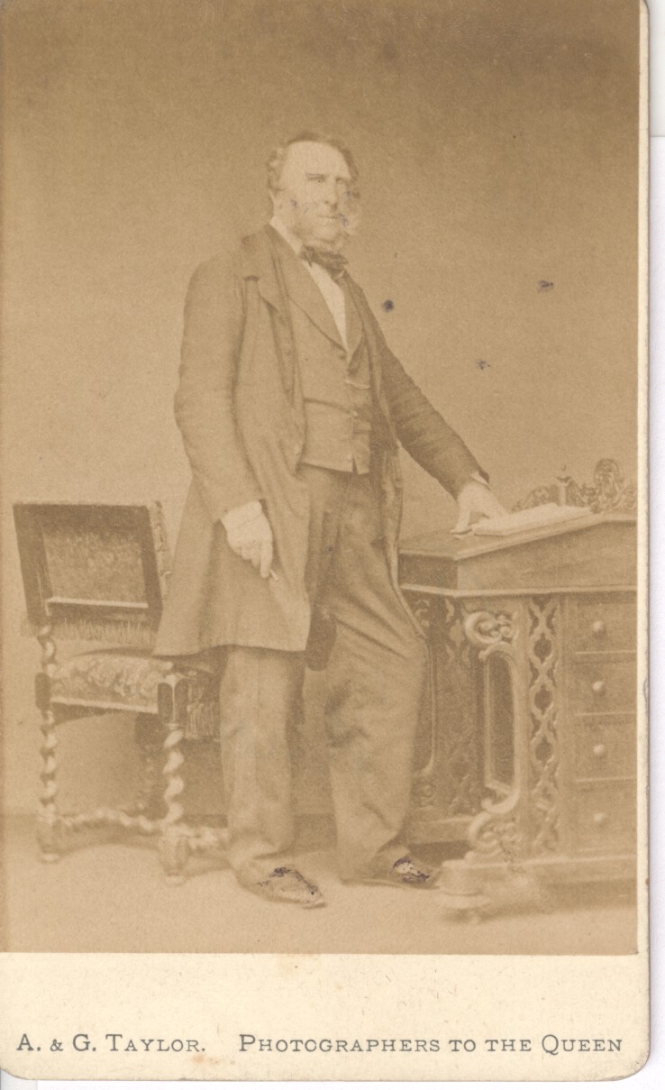 CRUIKSHANK — Fine unsigned carte-de-visite photo by A. & G. Taylor, | Sophie Dupré Autographs
