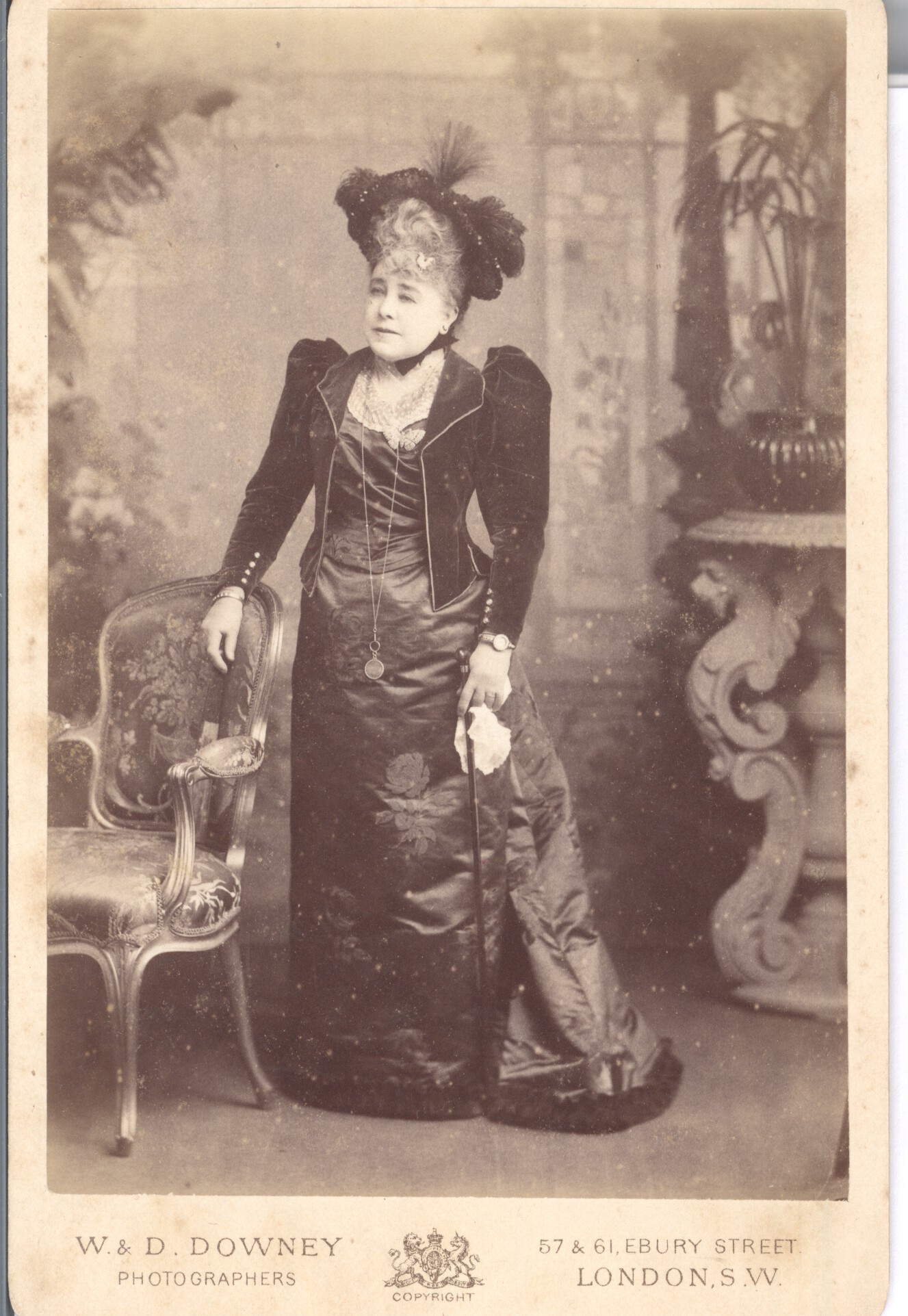 [TERRY — Fine unsigned cabinet photo by W. & D. Downey | Sophie Dupré Autographs