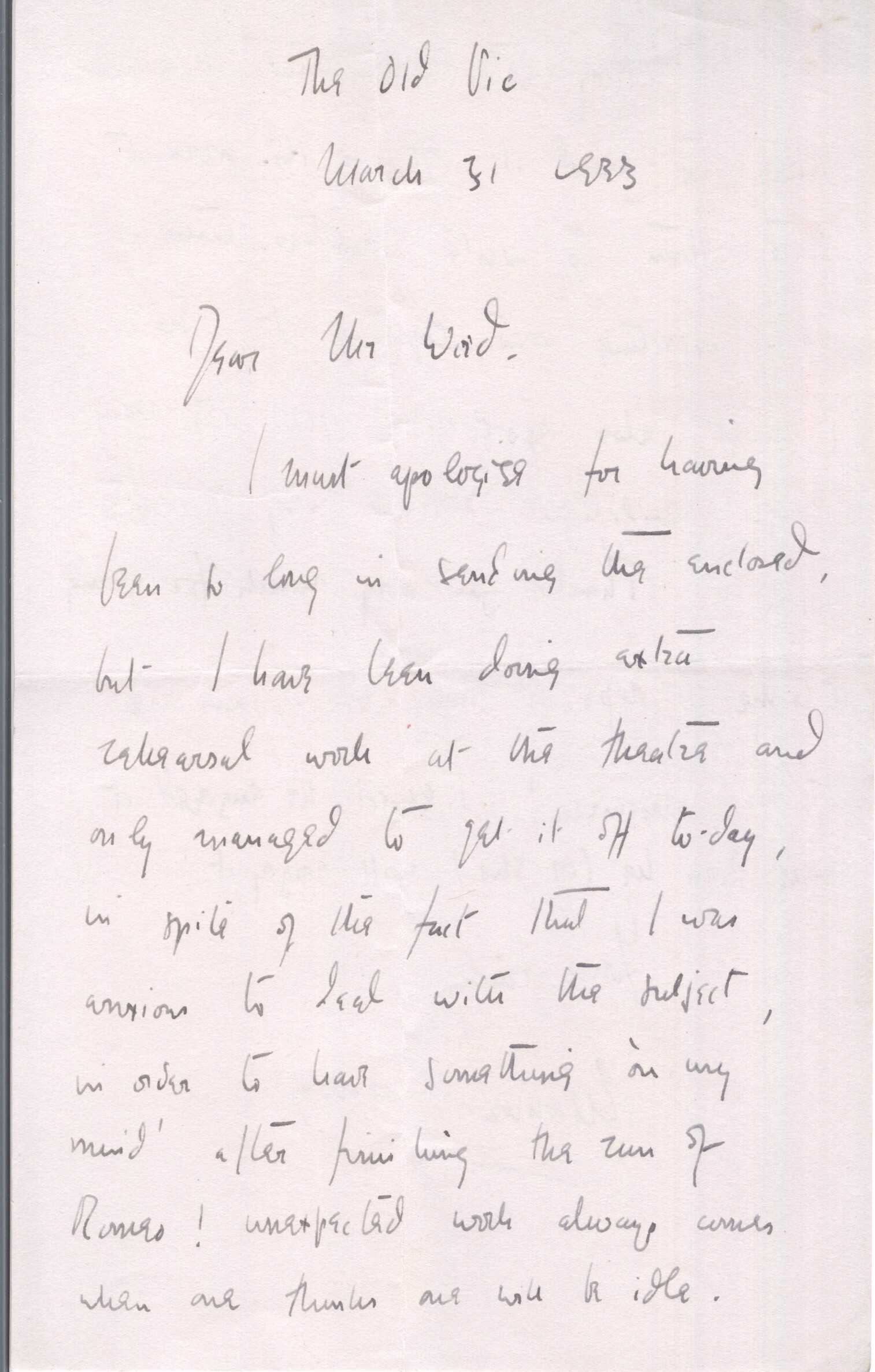 GORING — Fine Autograph Letter signed to Mrs Wood | Sophie Dupré Autographs