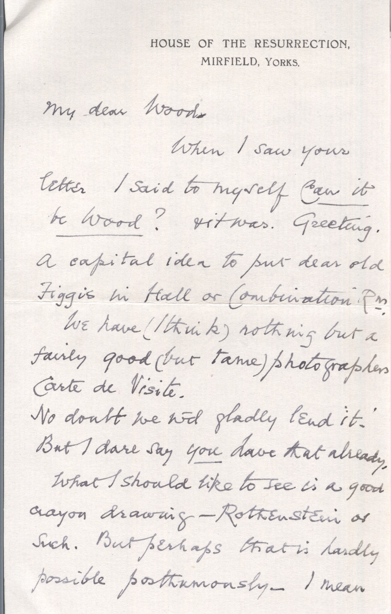 FRERE — Fine pair of Autograph Letters Signed to Mr Wood, | Sophie Dupré Autographs