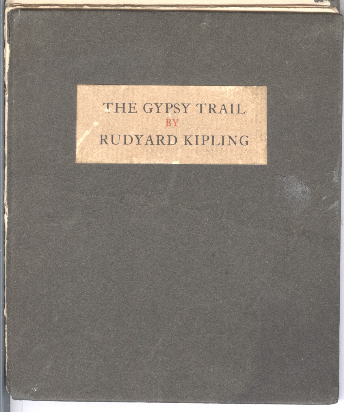 KIPLING — The Gypsy Trail, | Sophie Dupré Autographs