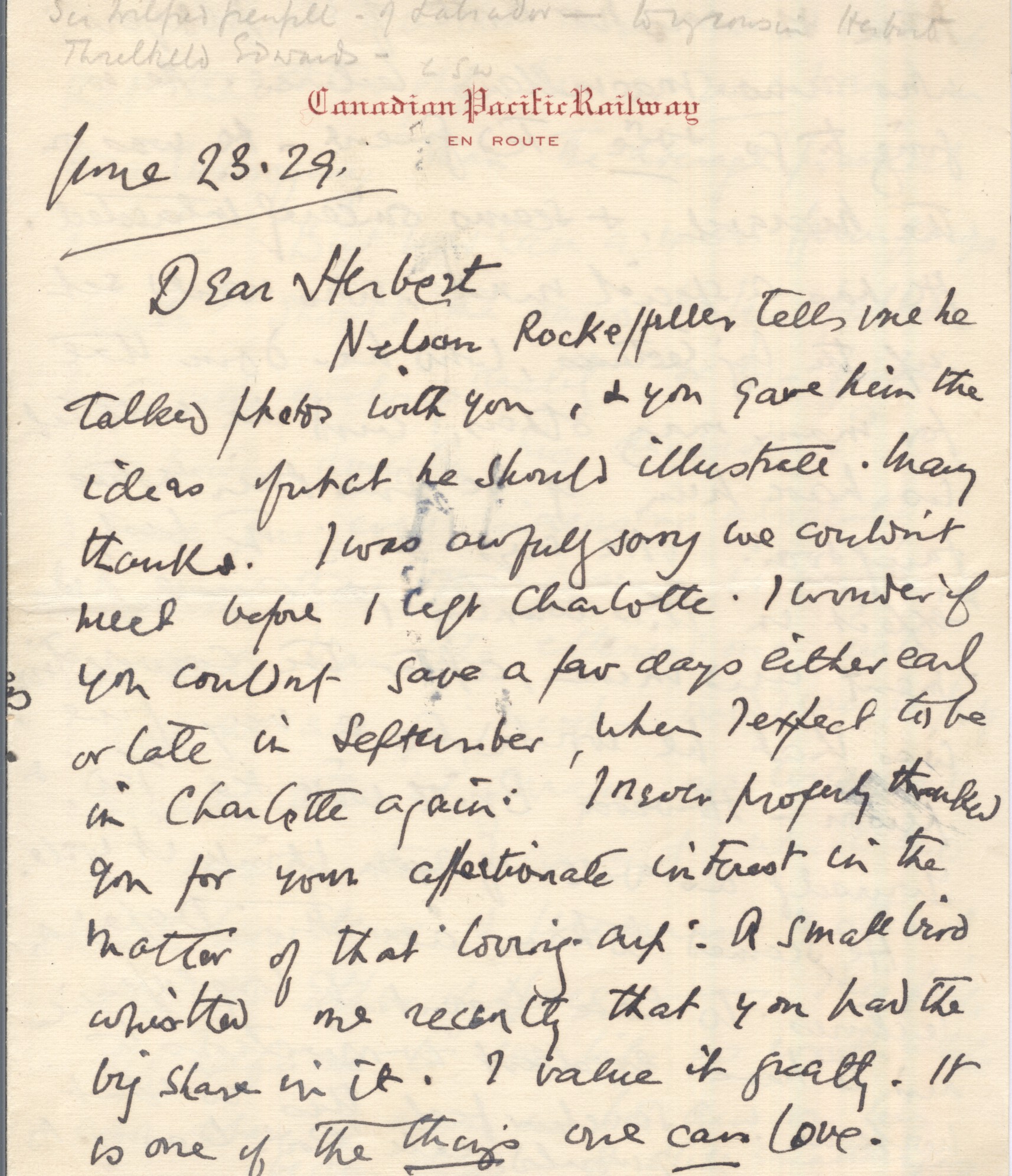GRENFELL — Fine Autograph Letter Signed to Herbert | Sophie Dupré Autographs