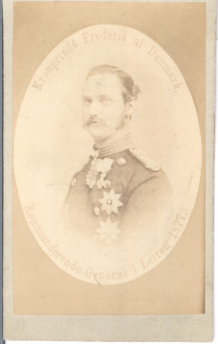[FREDERIK VIII — Fine unsigned carte de visite  photo | Sophie Dupré Autographs