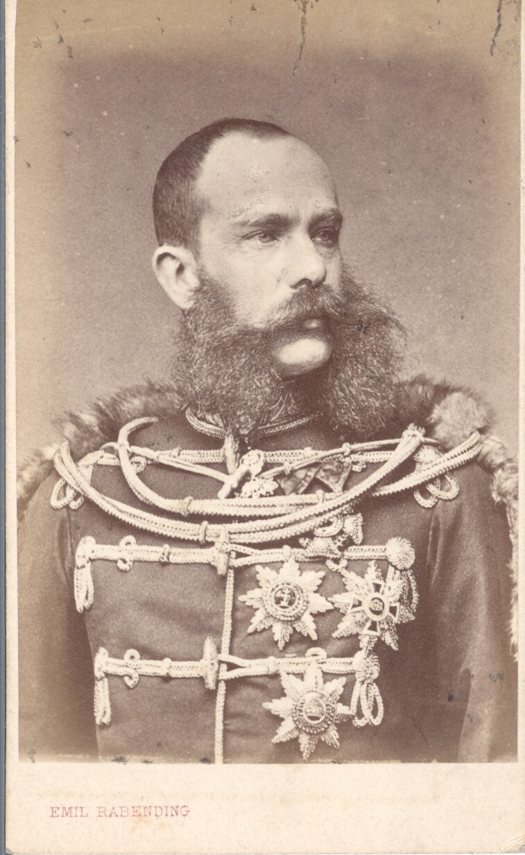 [FRANZ JOSEF I — Unsigned carte de visite photo | Sophie Dupré Autographs