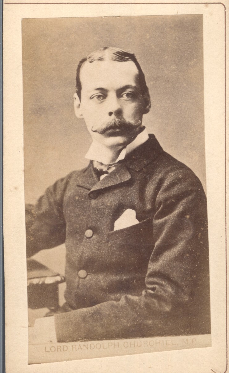 [CHURCHILL — Fine unsigned carte de visite photo | Sophie Dupré Autographs