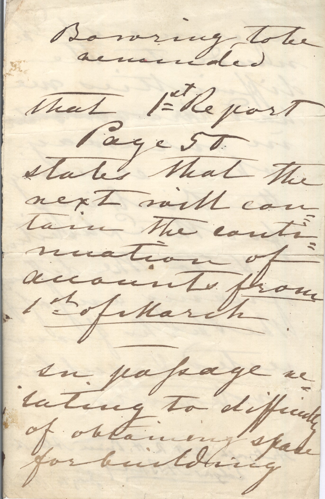 ALBERT — Unsigned Autograph memorandum to Edgar A. BOWRING | Sophie Dupré Autographs