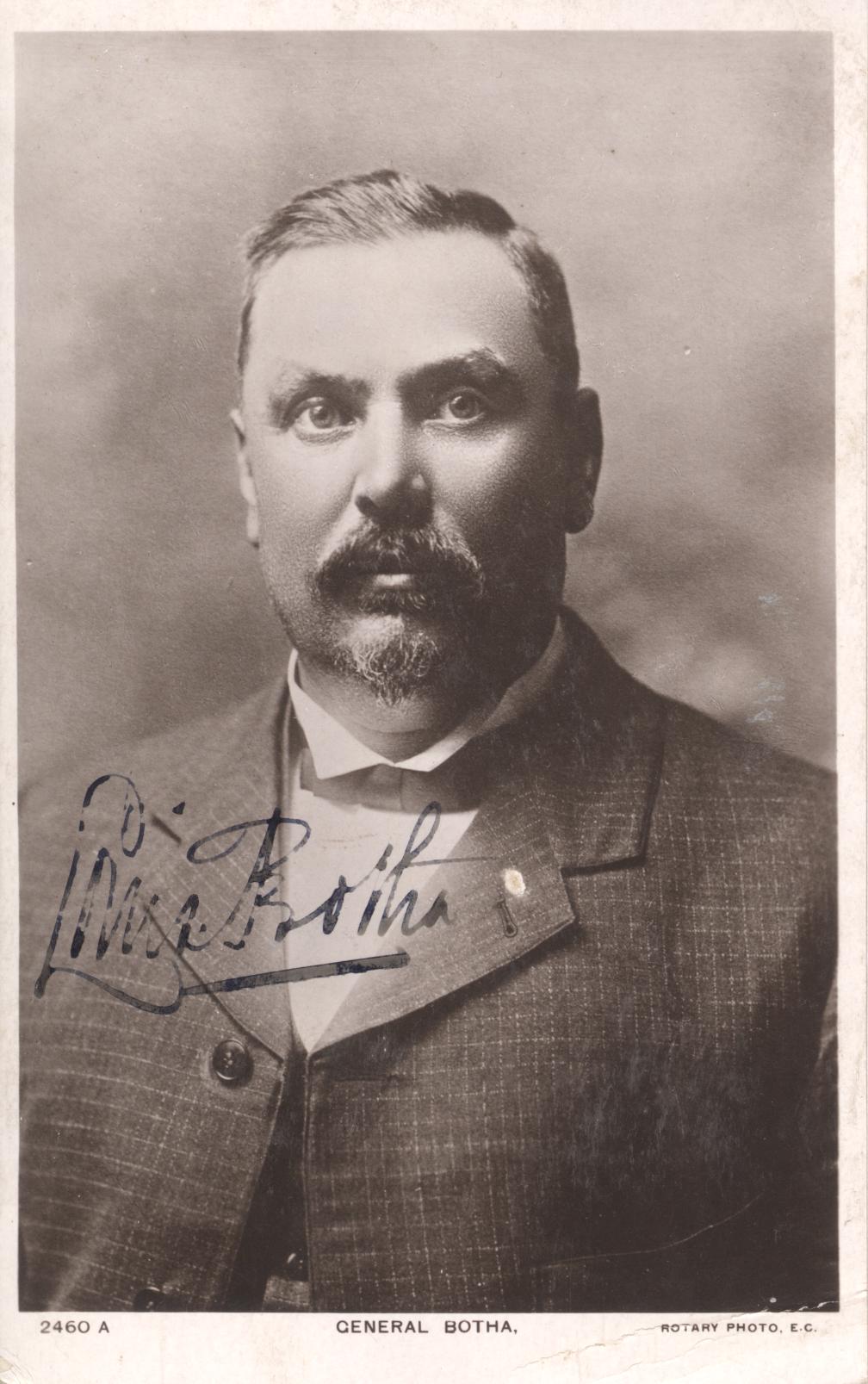 BOTHA — Fine Postcard Photo signed | Sophie Dupré Autographs