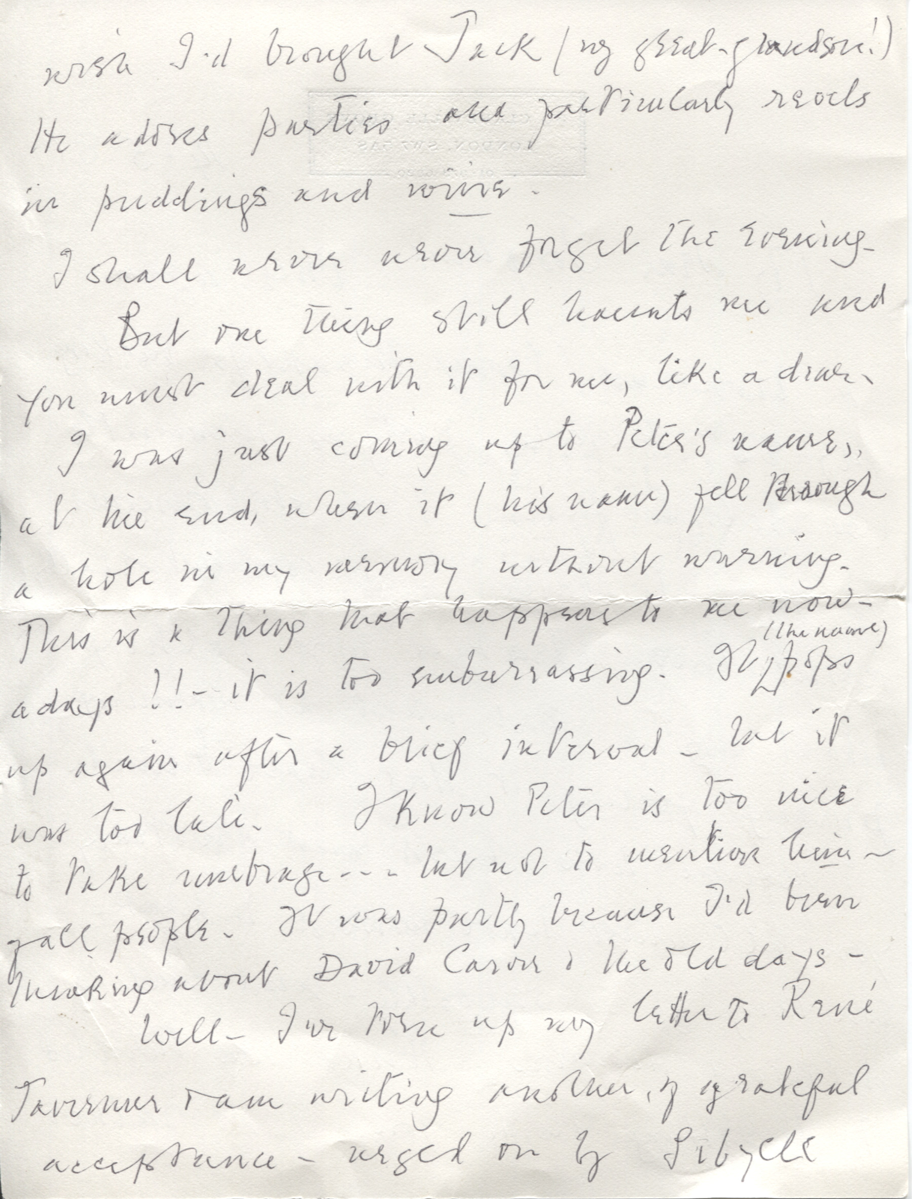 BEDFORD — Autograph Letter Signed 'Sybille' to Josephine PULLEIN-THOMPSON | Sophie Dupré Autographs